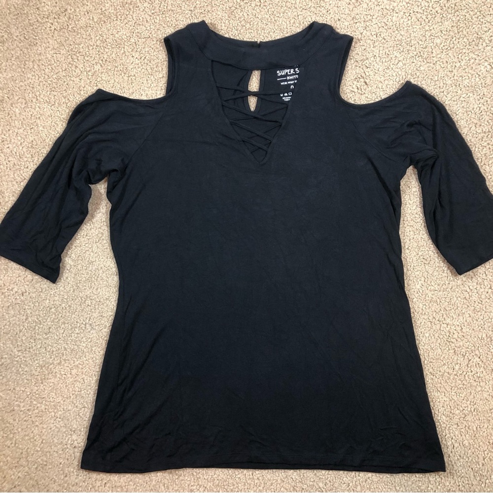 Torrid Super Soft Cold Shoulder Tunic Size 0